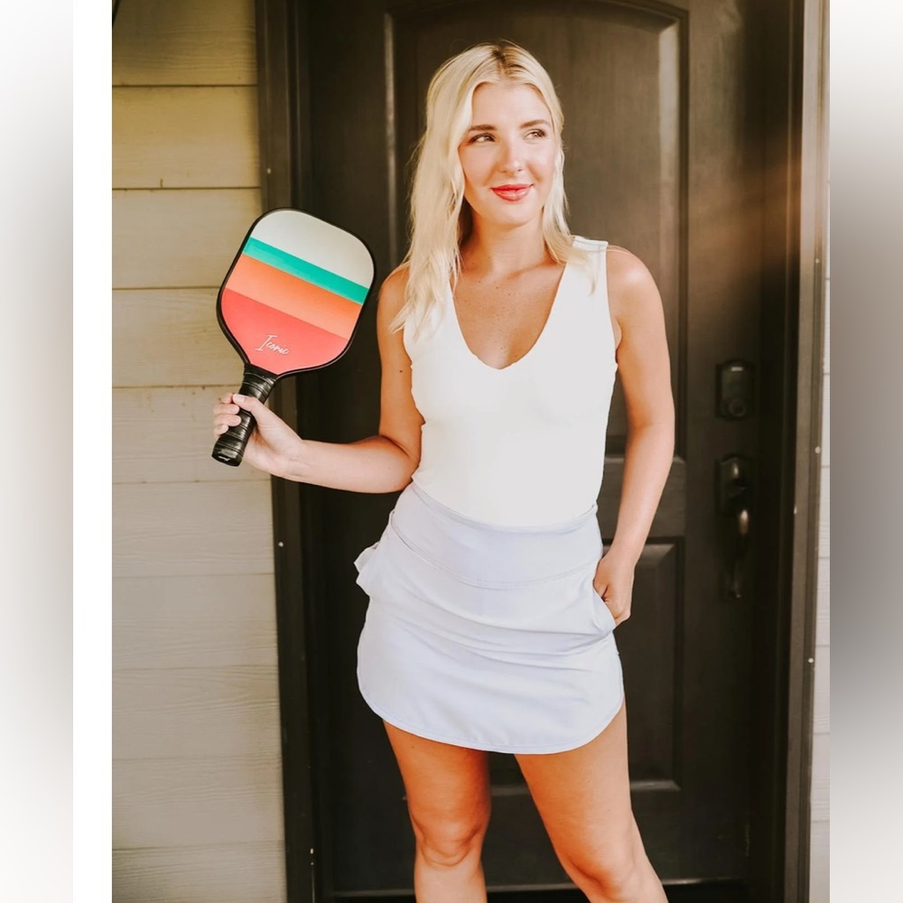 Simply Southern Athletic Lilac Skirt Skort